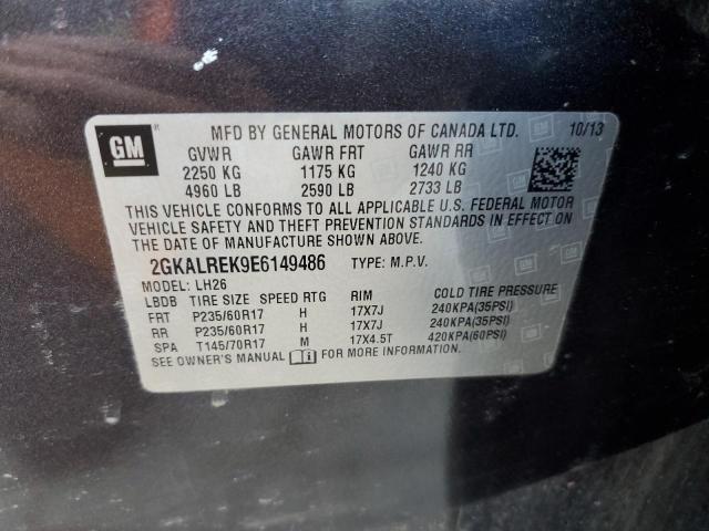 2GKALREK9E6149486 GMC Terrain Sle