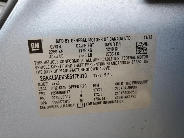 2GKALMEK3E6176010 GMC Terrain Sle