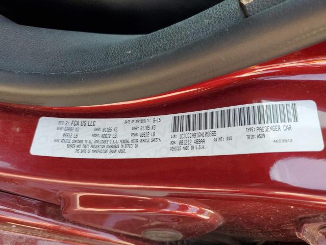 1C3CCCAB1GN109655 Chrysler 200 Limited