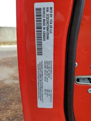 2C3CDXCT6NH125494 Dodge CHARGER R/T