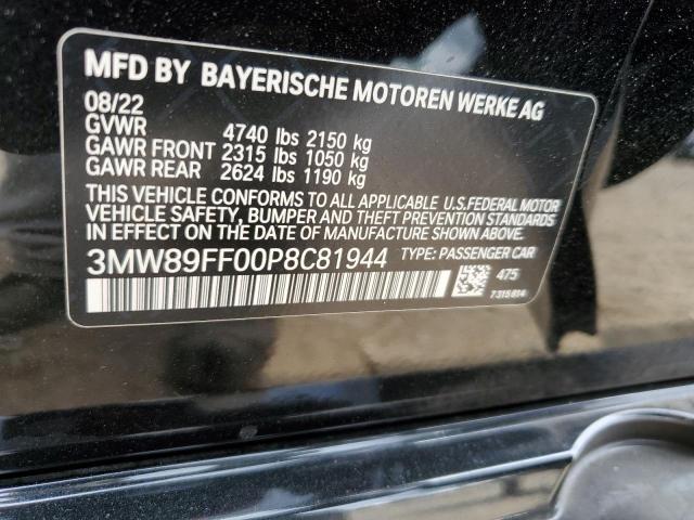3MW89FF00P8C81944 BMW 330XI