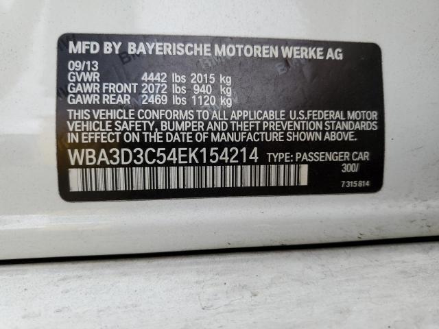 WBA3D3C54EK154214 BMW 328 D