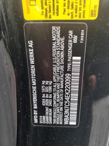 WBA3N7C54EK220099 BMW 428 I