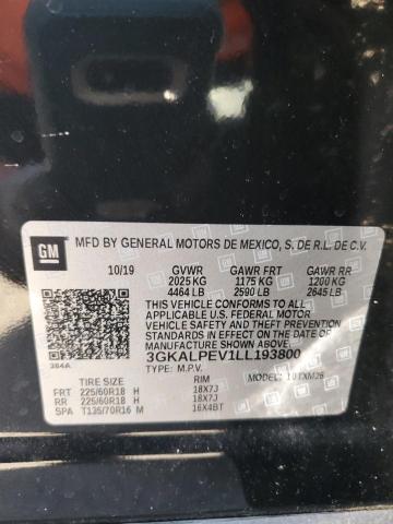 3GKALPEV1LL193800 GMC Terrain Slt