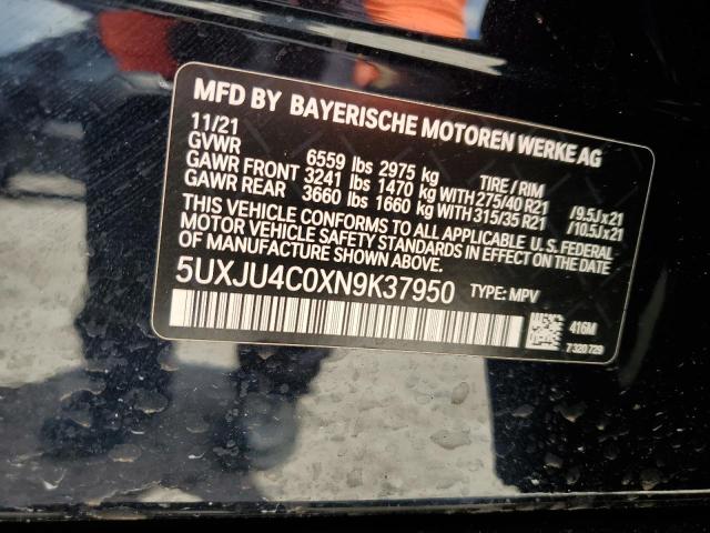 5UXJU4C0XN9K37950 BMW X5 M50i