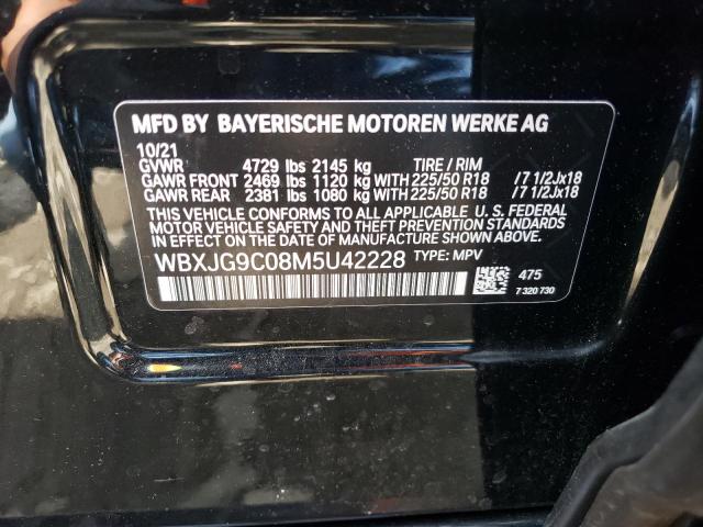 WBXJG9C08M5U42228 BMW X1 Xdrive28i