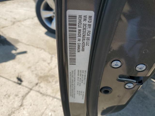 2C3CDZAG8LH226499 Dodge Challenger Sxt