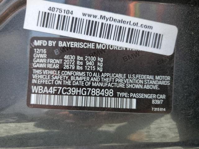 WBA4F7C39HG788498 BMW 430i Gran Coupe