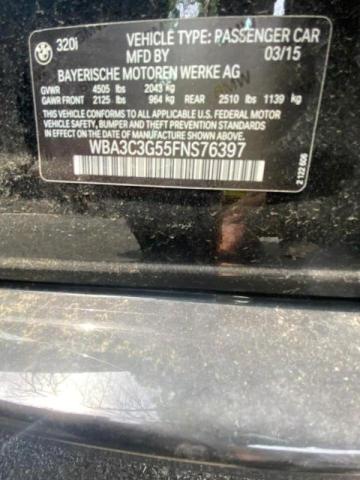 WBA3C3G55FNS76397 BMW 320 I Xdrive