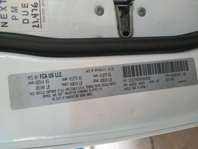 2C3CDXBGXKH643995 Dodge Charger Sxt