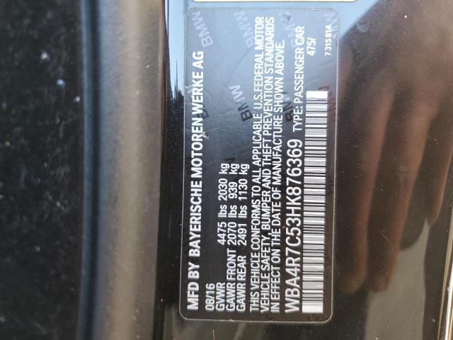 WBA4R7C53HK876369 BMW 430I