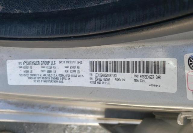 1C3CDZAB1EN127103 Dodge AVENGER SE