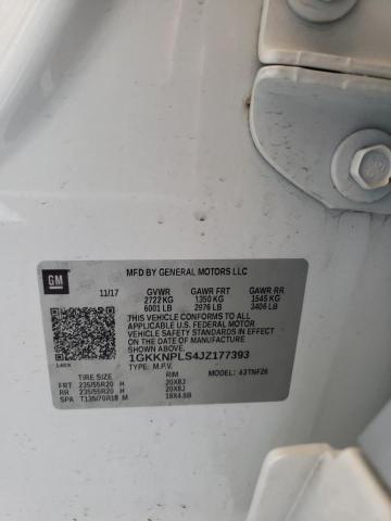 1GKKNPLS4JZ177393 GMC Acadia Denali