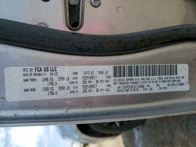 3C4PDCBG7GT152806 Dodge Journey Sxt