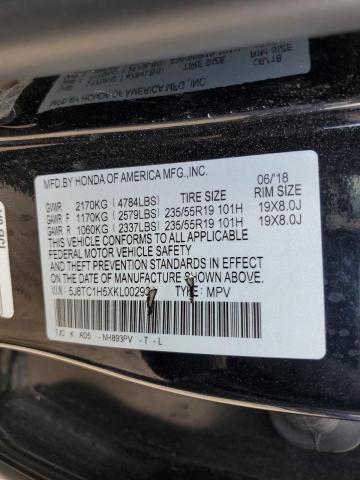 5J8TC1H5XKL002934 Acura Rdx Technology