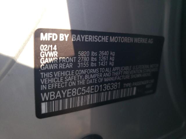 WBAYE8C54ED136381 BMW 750 LI