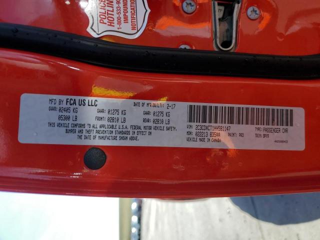 2C3CDXCT1HH581147 Dodge CHARGER R/T