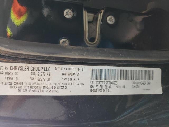 1C3CDFDH0FD146635 Dodge Dart Se Aero