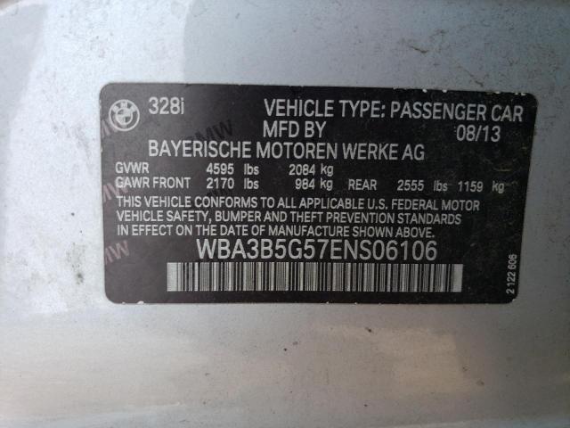 WBA3B5G57ENS06106 BMW 328 Xi Sulev