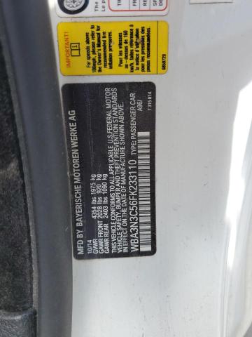 WBA3N3C56FK233110 BMW 428 I
