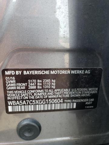 WBA5A7C5XGG150604 BMW 528 XI