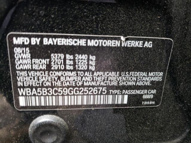 WBA5B3C59GG252675 BMW 535 XI