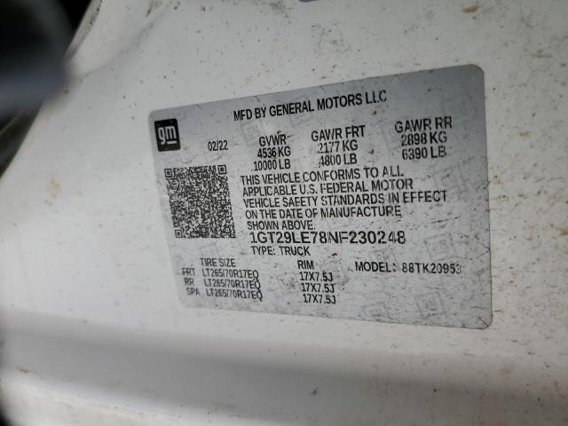 1GT29LE78NF230248 GMC Sierra K2500 Heavy Duty
