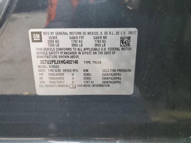 3GTU2PEJXHG482148 GMC Sierra K1500 Denali