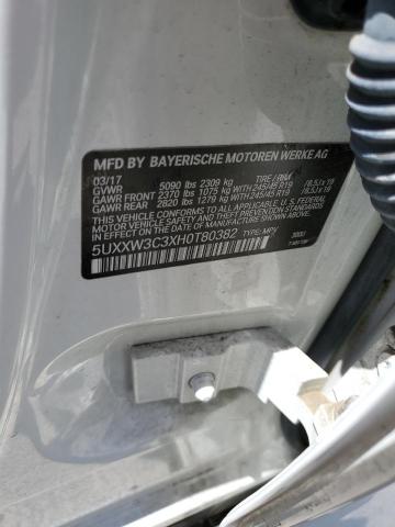 5UXXW3C3XH0T80382 BMW X4 Xdrive28i