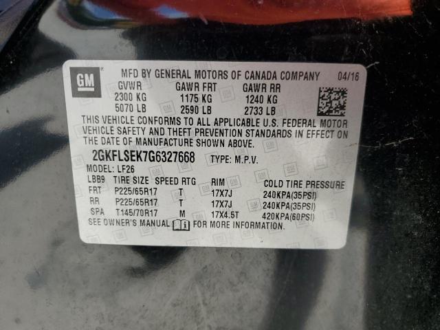 2GKFLSEK7G6327668 GMC Terrain Sle