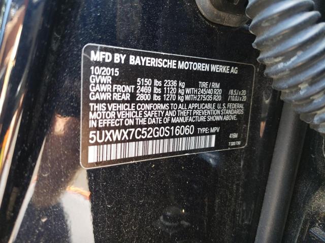 5UXWX7C52G0S16060 BMW X3 Xdrive35i