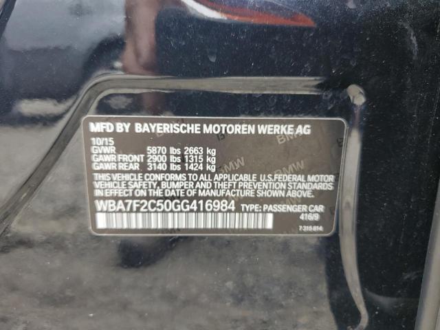 WBA7F2C50GG416984 BMW 750 Xi