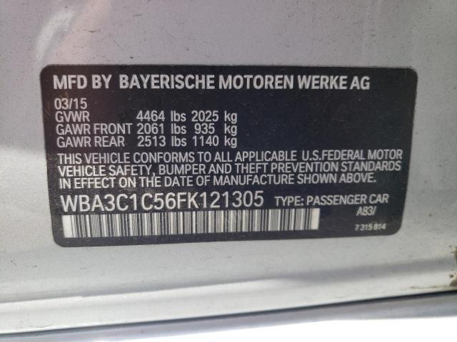WBA3C1C56FK121305 BMW 328 I Sulev