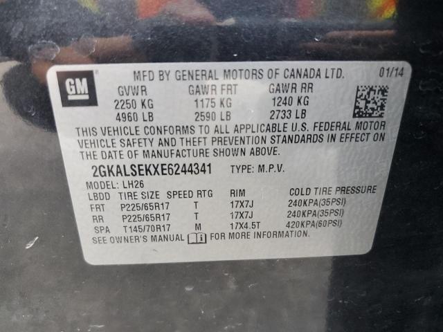 2GKALSEKXE6244341 GMC Terrain Slt