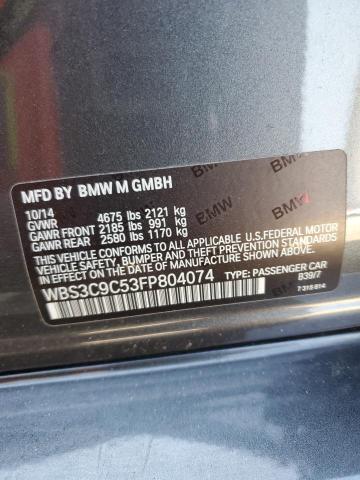 WBS3C9C53FP804074 BMW M3