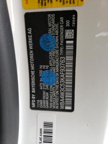 WBA4W3C53KAF93763 BMW 430I