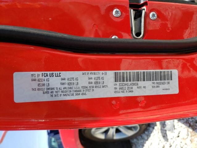 2C3CDXHG1JH290536 Dodge Charger Sxt Plus