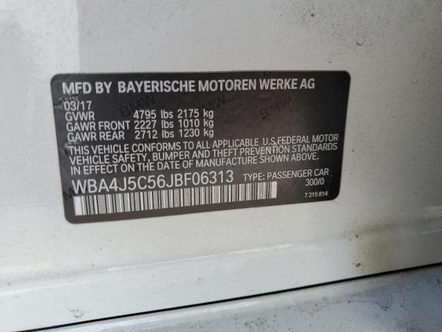 WBA4J5C56JBF06313 BMW 440i Gran Coupe
