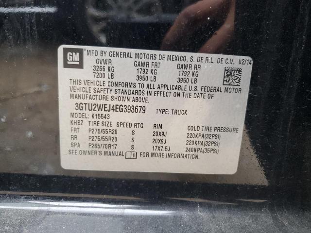 3GTU2WEJ4EG393679 GMC Sierra K1500 Denali