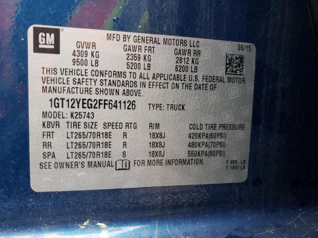 1GT12YEG2FF641126 GMC Sierra K2500 Sle
