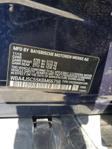 WBA4J5C55KBM66756 BMW 440i Gran Coupe
