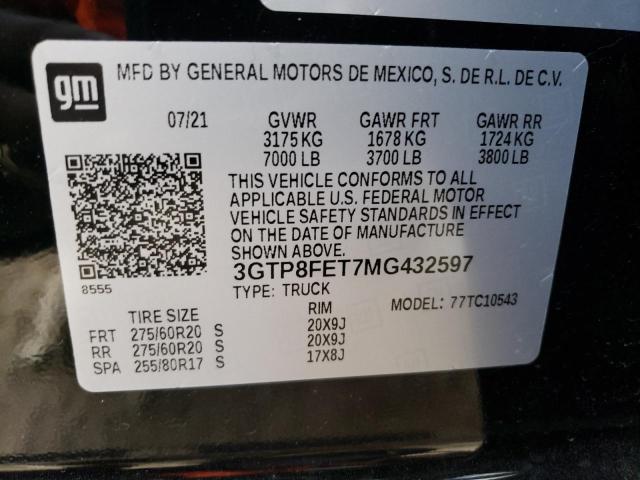 3GTP8FET7MG432597 GMC Sierra C1500 Denali