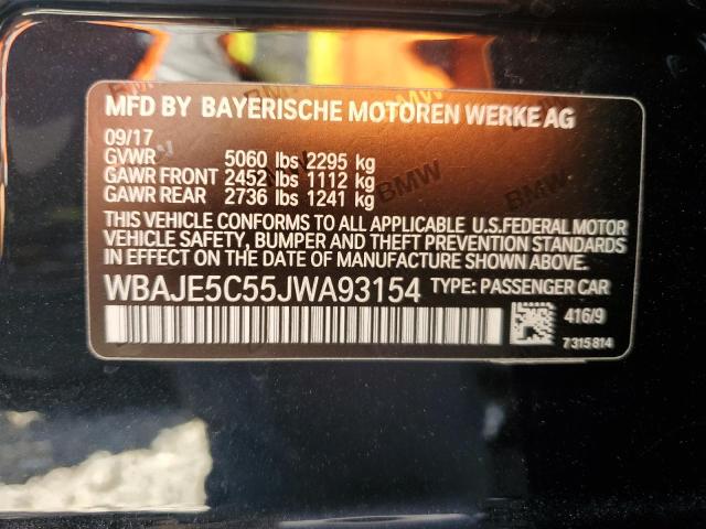 WBAJE5C55JWA93154 BMW 540 I