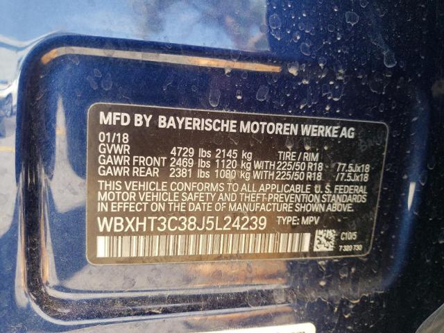 WBXHT3C38J5L24239 BMW X1 Xdrive28i