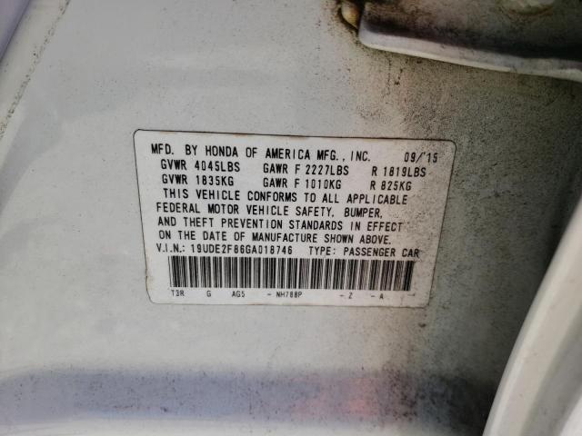 19UDE2F86GA018746 Acura Ilx Premium Tech