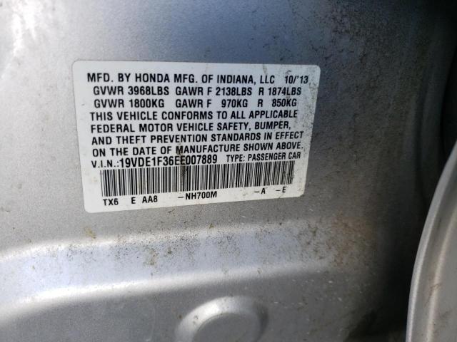 19VDE1F36EE007889 Acura ILX 20