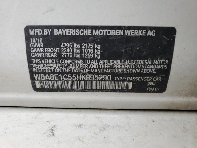 WBA8E1C55HK895290 BMW 330e
