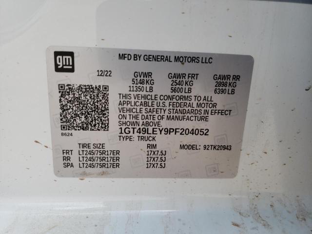 1GT49LEY9PF204052 GMC Sierra K2500 Heavy Duty
