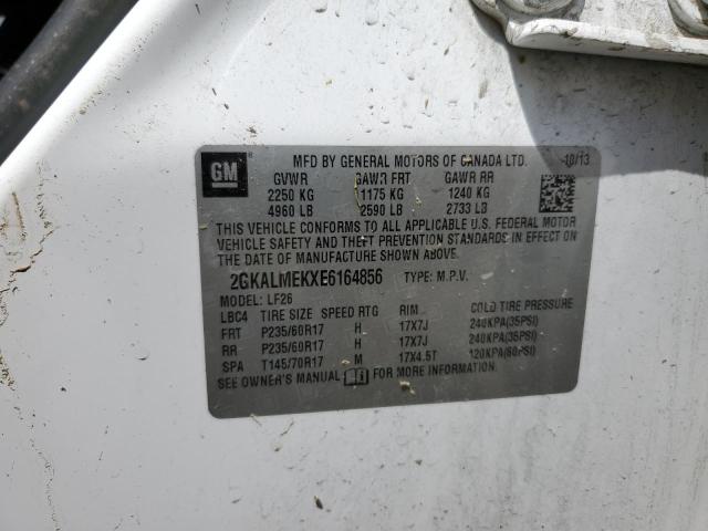 2GKALMEKXE6164856 GMC Terrain Sle