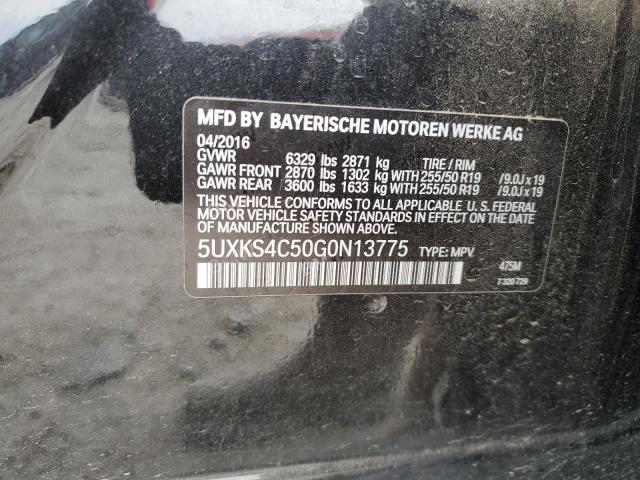 5UXKS4C50G0N13775 BMW X5 Xdrive35d